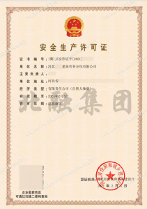 安全生产许可证（2月18日）