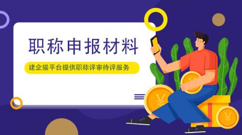 职称评审材料