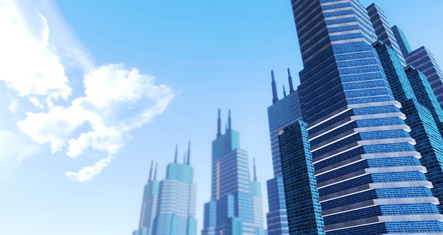 建筑 天空 彩色