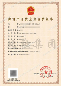 房地产开发资质（5.8）