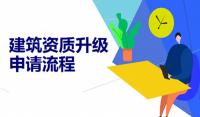 建筑资质升级流程