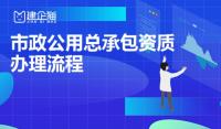 市政施工总承包资质办理流程
